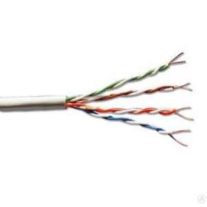 Кабель витая пара F/UTP кат.6 4х2х23AWG solid PVC INDOOR син. (м) Rexant 01-0147