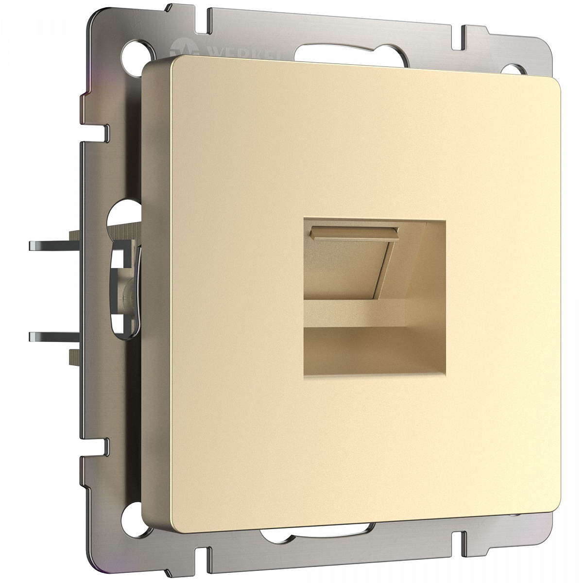 Розетка Ethernet RJ-45 шампань W1181011